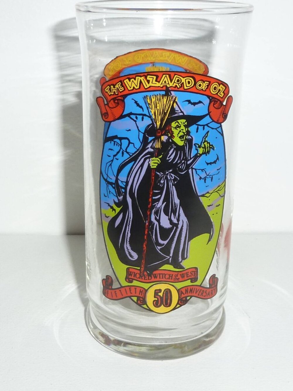 Vintage Wizard of Oz 50th Anniversary 1989 Coke Glass